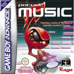 Pocket Music box art for GameBoy Advance